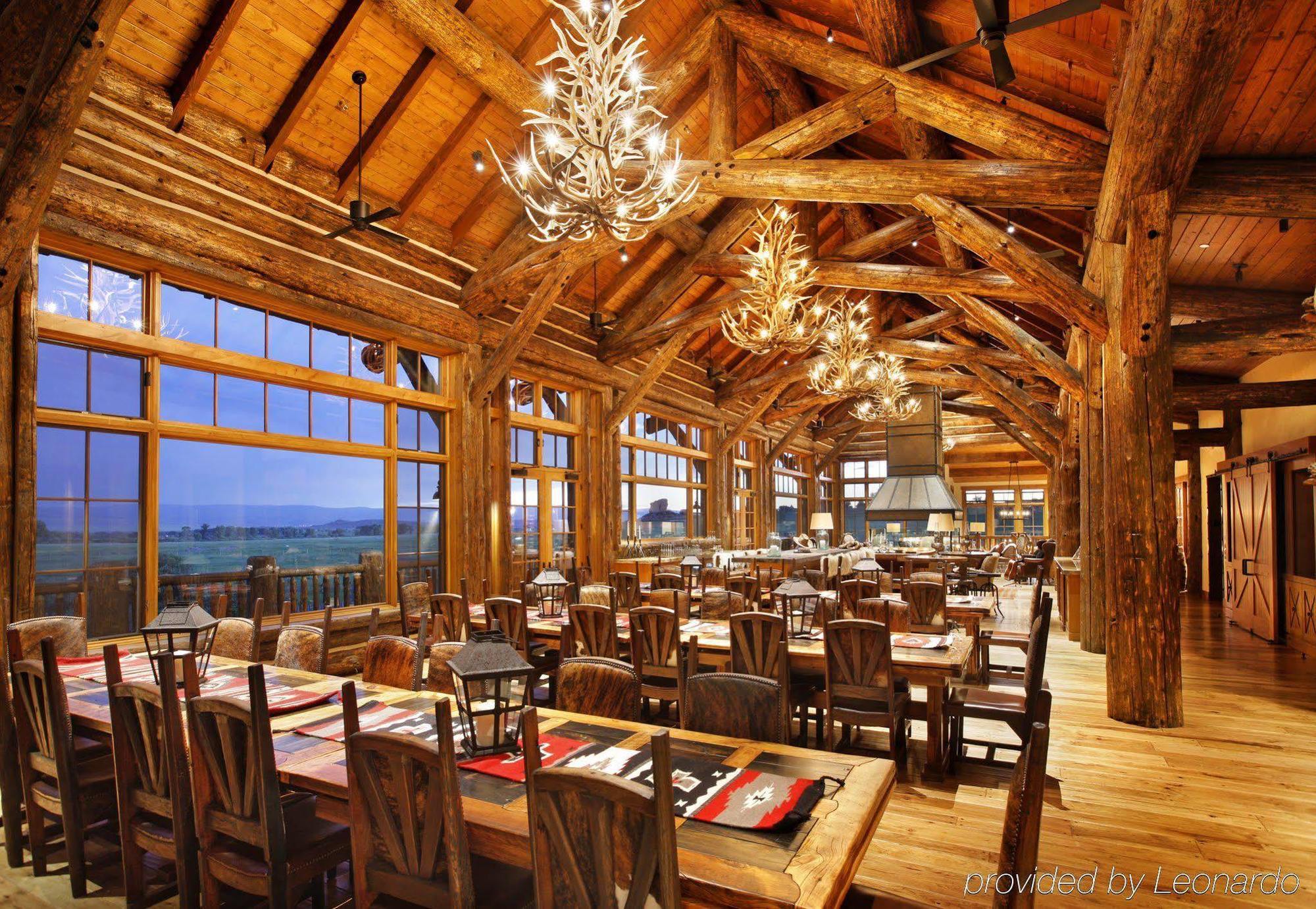 The Lodge & Spa At Brush Creek Ranch Saratoga Restoran gambar